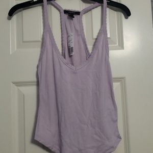 Lavender Crop Top
